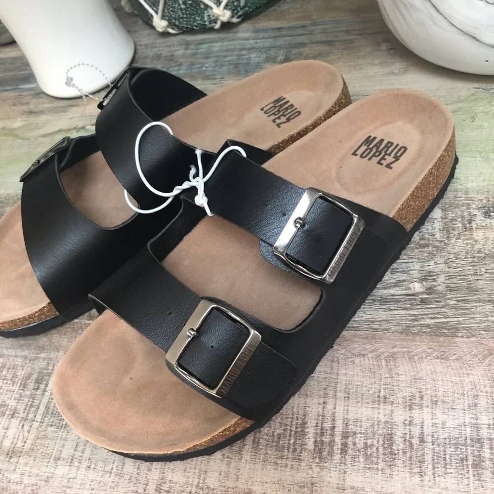 Mario Lopez Mens Slides NWT